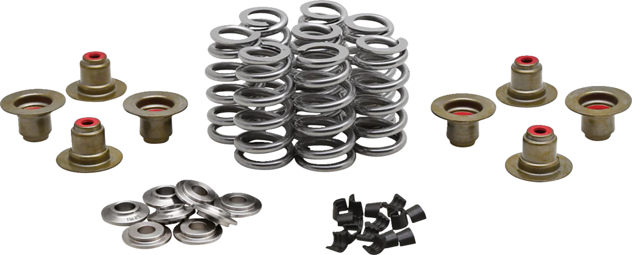 KIBBLEWHITE Beehive Spring Kit - 0.640" Lift - Titanium - M8 | CVO 20-24350