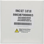 Piston Rings 86.96mm Hon For Vertex Pistons Only