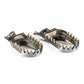 Factory Footpegs Titanium Kaw