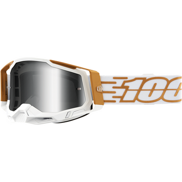 100% Racecraft 2 Goggle Mayfair - Mirror Silver Lens