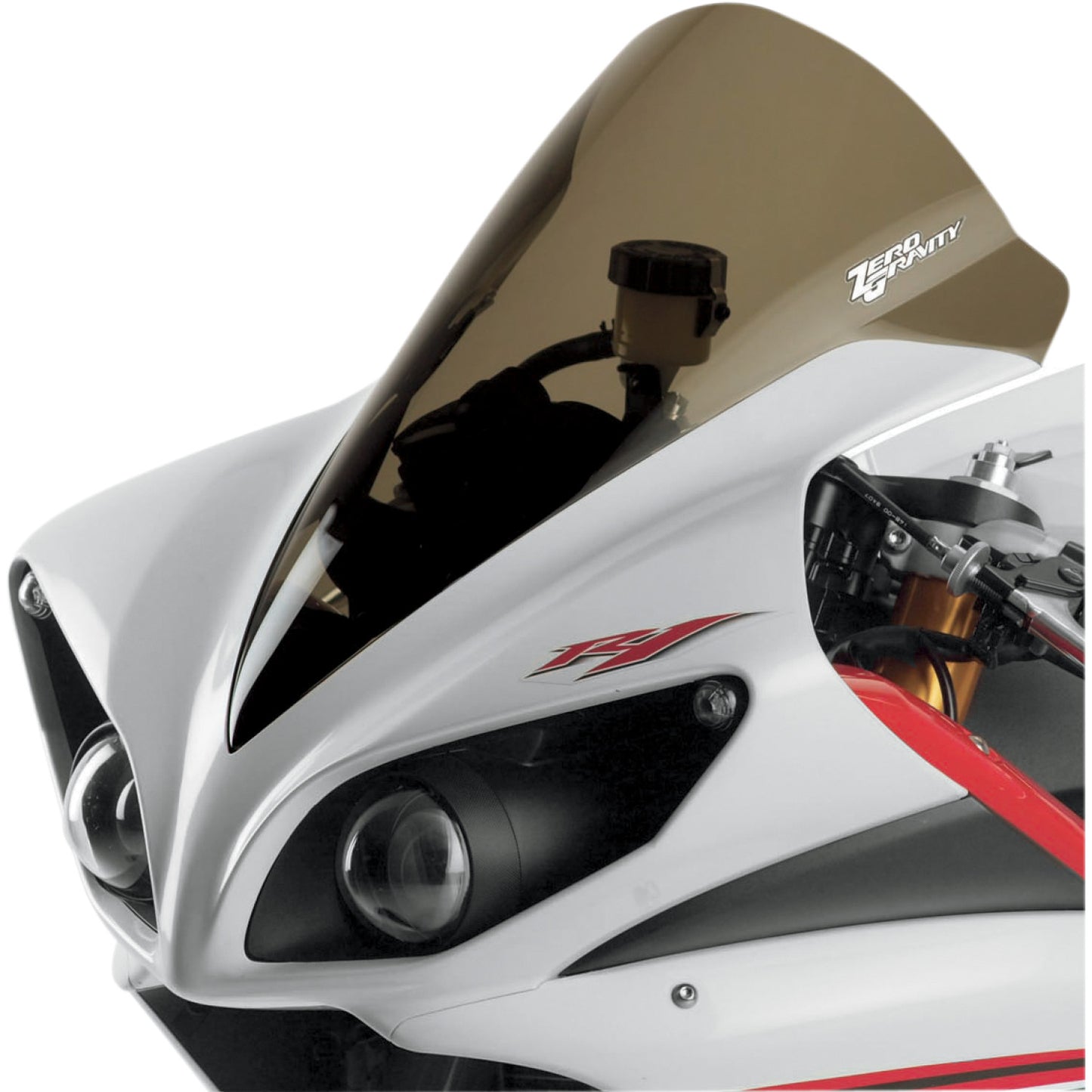 ZERO GRAVITY Corsa Windscreen - Smoke - R1 '09 24-541M-02 by ZERO GRAVITY