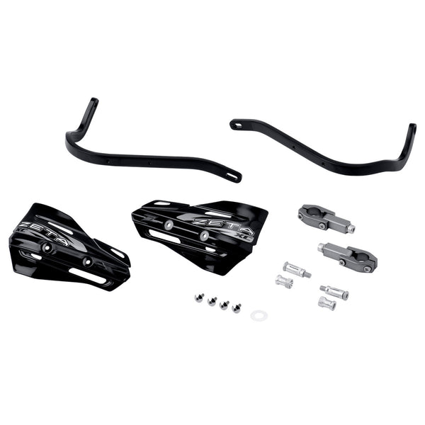 Zeta Armor Handguard Xc Kit For 22.2mm Bar Black/Black