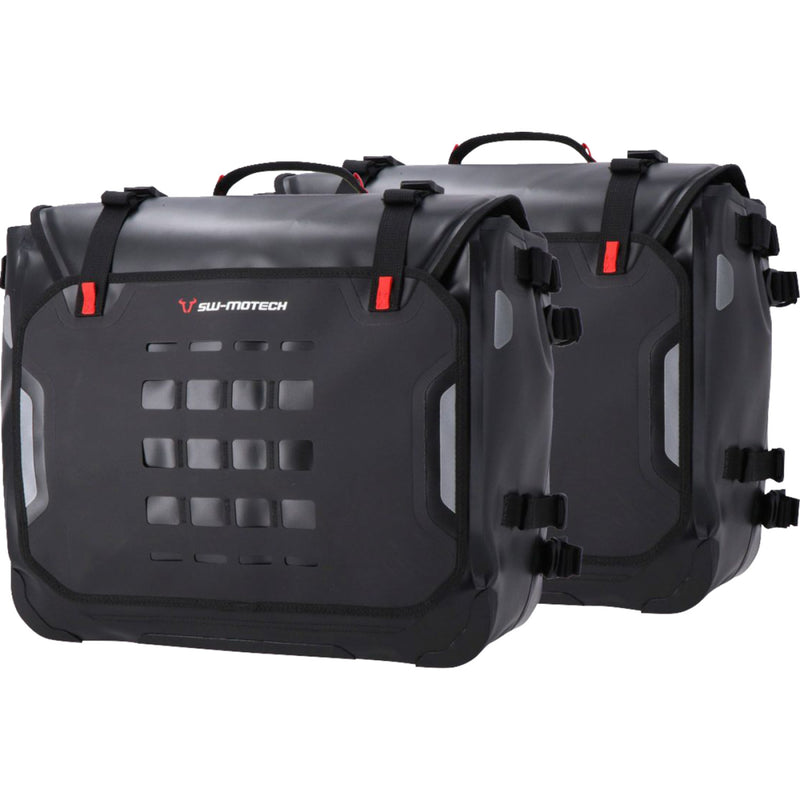 SW-Motech SysBag Side Bag System - Black - Honda Africa Twin '16-'17 BC.SYS.01.622.21000B | Luggage Group