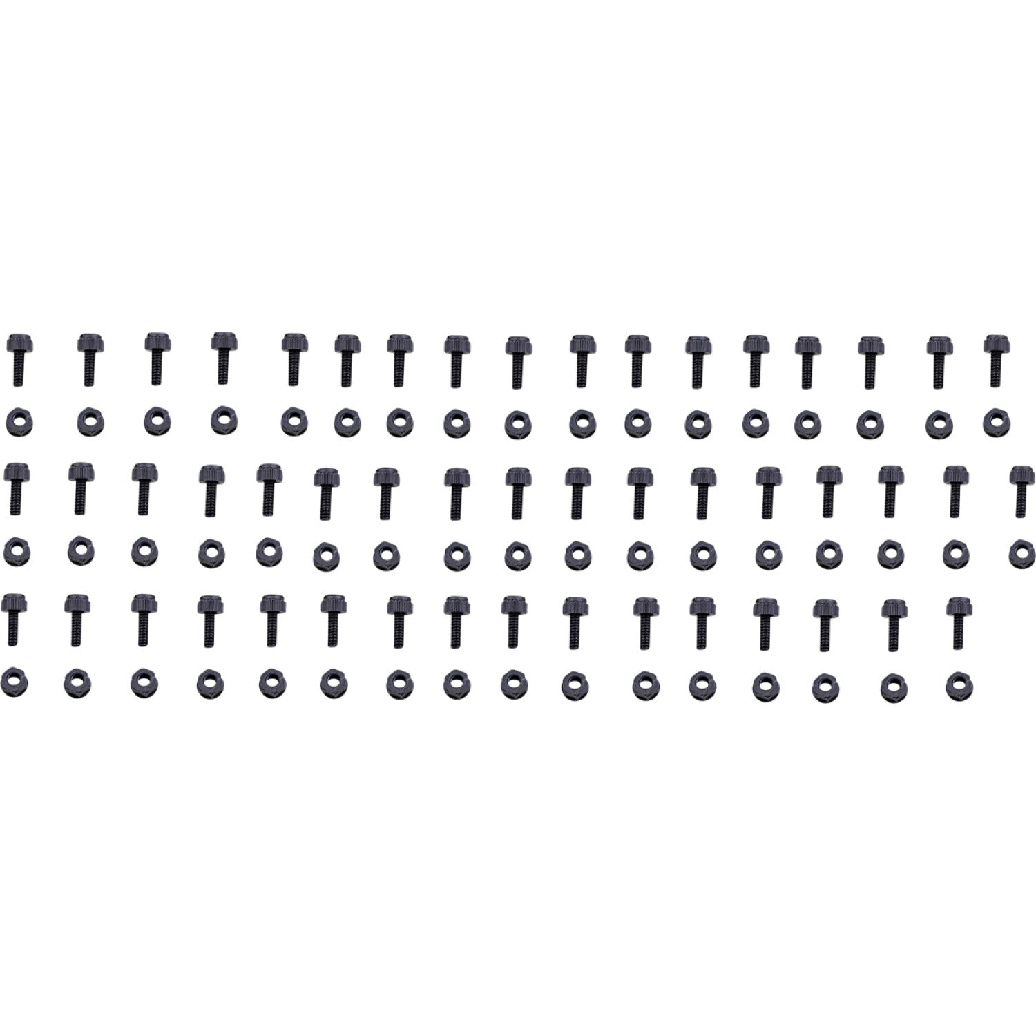 BOLT Fastener Kit - License Plate - 50PK LPFB50