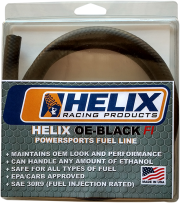 HELIX Fuel Line - Black - EFI - 1/4" x 3' 140-4603