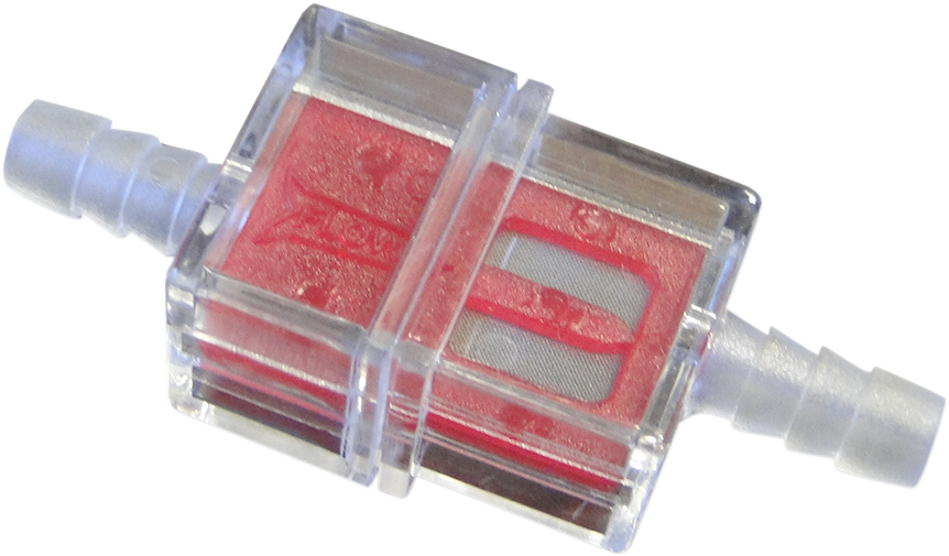 HELIX In-Line Fuel Filters - Red - 1/4" - Display of 21 118-9213