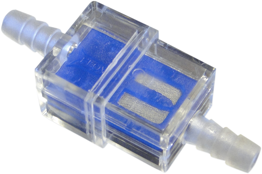 HELIX In-Line Fuel Filters - Blue - 1/4" - Display of 21 118-9214