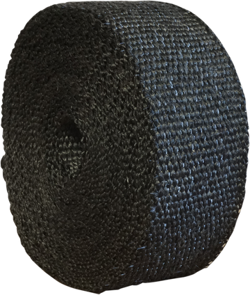 HELIX Fiberglass Exhaust Wrap - Black - 2" x 25' 526-2000