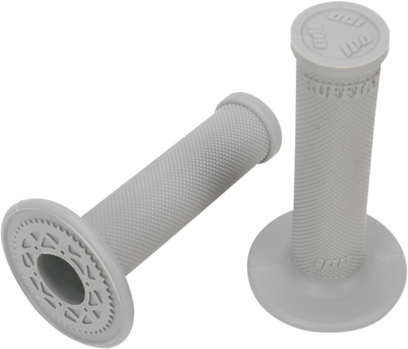 ODI Ruffian MX Single-Ply Grips - No Waffle - Gray H00RFG