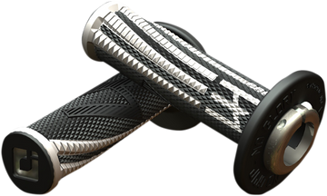 ODI Emig Pro V2 Lock-On Grips - Gray/Graphite H36EPHG