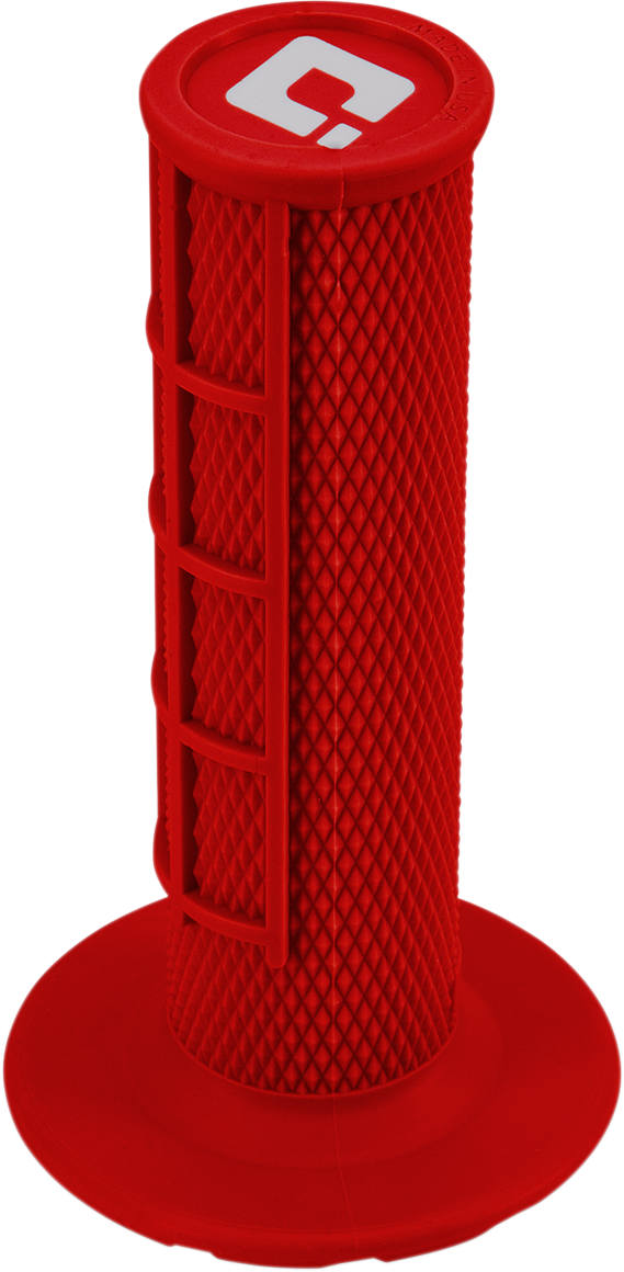 Odi Grips - MX - Half Waffle - Red H36HWR