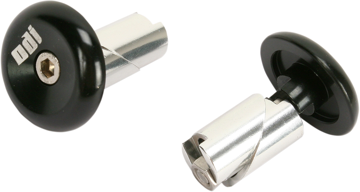 ODI Aluminum Handlebar End Plug - Watercraft - Black L71APB