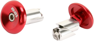 ODI Aluminum Handlebar End Plug - Watercraft - Red L71APR