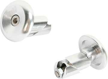 ODI Aluminum Handlebar End Plug - Watercraft - Silver L71APS