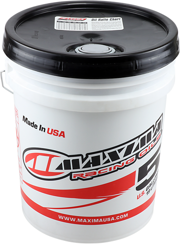 MAXIMA RACING OIL Super M Premix 2T Oil - 5 U.S. gal. - Pail 20505 by Maxima Racing Oil 2 Stroke Engine Oils