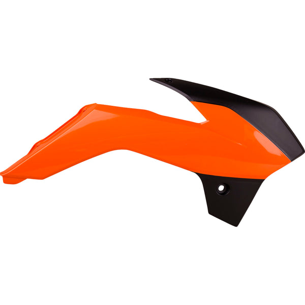 Polisport Radiator Cover - Orange/Black - SX 85 8416700001