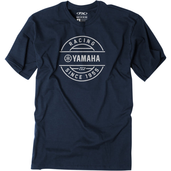 Factory Effex Yamaha Crest T-Shirt - Navy - XL 25-87206