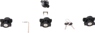 SW-MOTECH DUSC Lock Set - 3 Matching Locks with Keys LOC.00.745.1-OLD