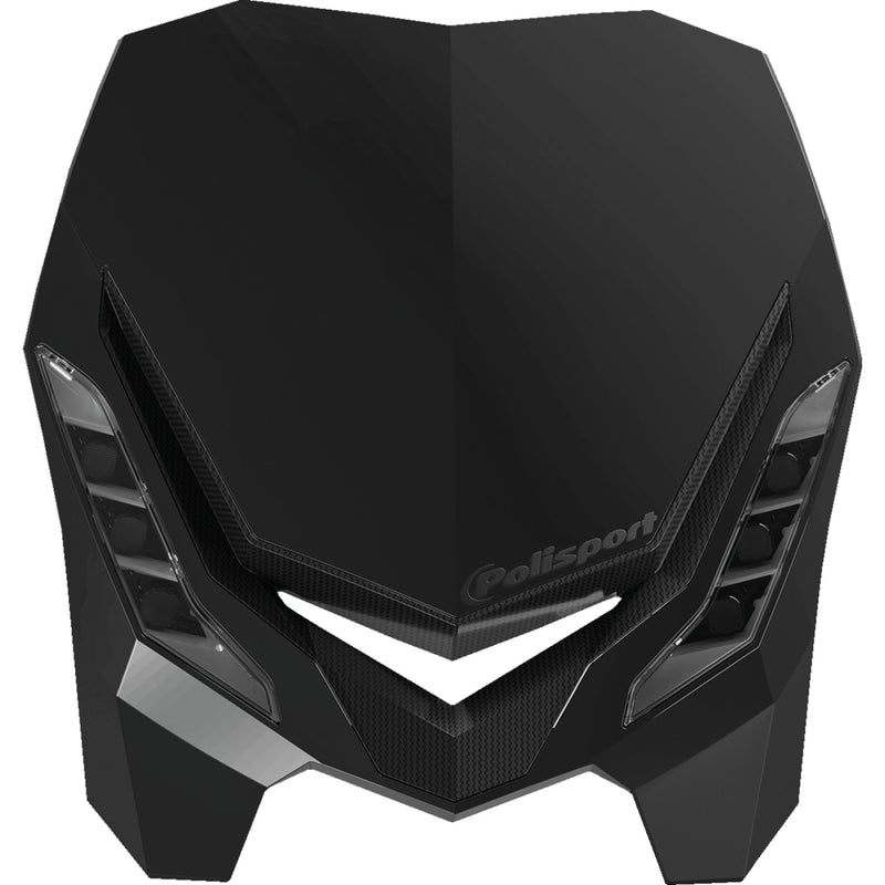 POLISPORT E-Blaze LED Headlight - Black 8670800002 by Polisport