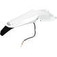 UFO Enduro Rear Fender - W/Light - White HU03333-041