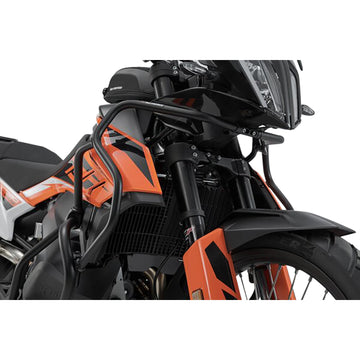 SW-Motech Upper Crash Bar - Black - KTM - 790/890 Adventure/R SBL.04.521.10100/B | Engine Protectors