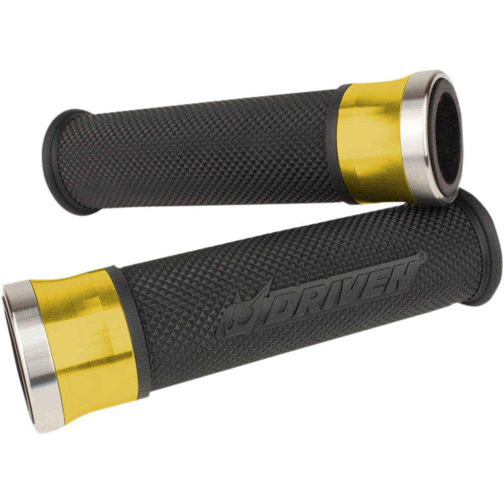 DRIVEN RACING Halo Grips - Gold/Black DHS-GD