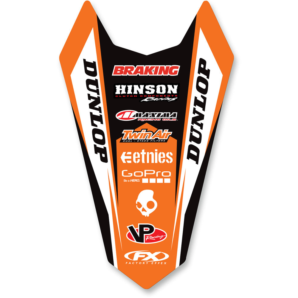 FACTORY EFFEX Rear Fender Graphic - KTM 19-32530