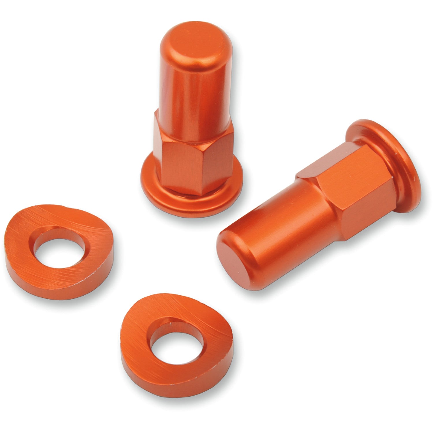 No Toil Rim Lock Nut/Spacer - Kit - Orange Ntrk006 by No Toil