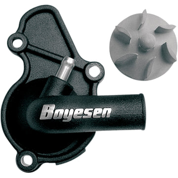 BOYESEN Impeller/Waterpump Cover - Black - Honda WPK-08B