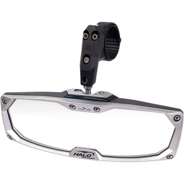 SEIZMIK Mirror - Halo R - Rear View - Rectangle - Silver - 1.875"/2" ROPS - Honda/Kawasaki 56-18025