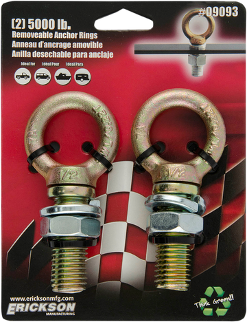 ERICKSON Removable Anchor Points 09093