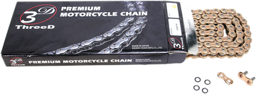 ThreeD 520 GP - Drive Chain - Gold - 120 Links 520GP3D-120G