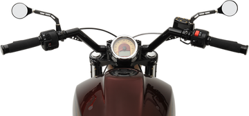 TRASK 1-1/4" V-Line Handlebar - Indian Scout - Black TM-2025BK