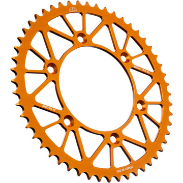 JT SPROCKETS Rear Sprocket - Orange - 52-Tooth JTA897.52ORG by JT Rear Sprockets   Aluminum/Alloy