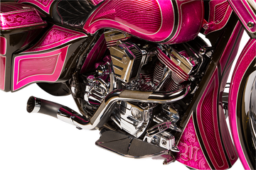 TRASK 2-into-1 Nasty Bastard Exhaust System - Chrome - '97-'16 FL TM-5700CH