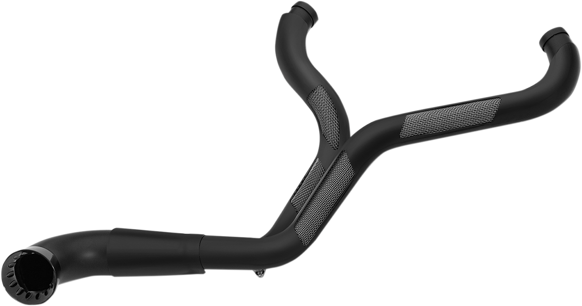 TRASK 2-into-1 Nasty Bastard Exhaust System - Black - '97-'16 FL TM-5700BK
