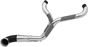 TRASK 2-into-1 Nasty Bastard Exhaust System - Chrome TM-5720CH