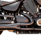 TRASK 2:1 Exhaust - Black - Victory TM-3033BK