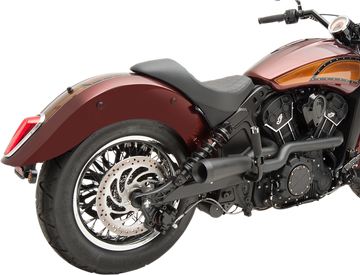 TRASK 2:1 Exhaust - Black - Indian Scout TM-3041BK