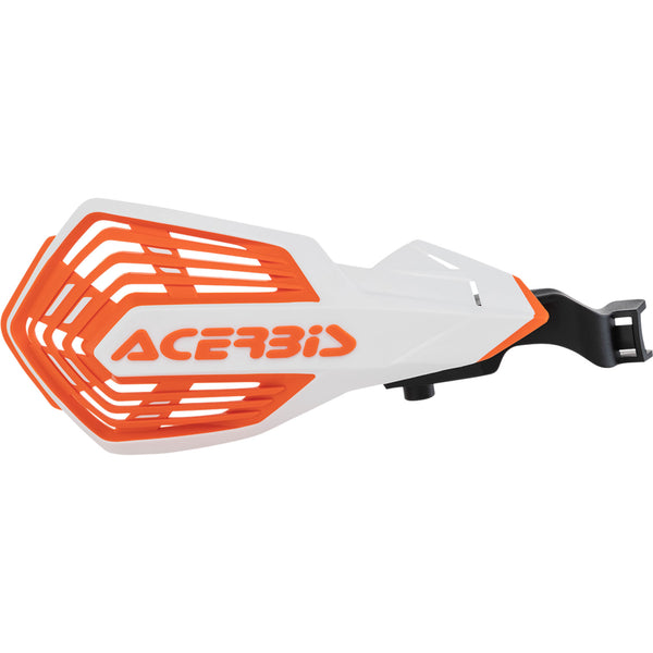 Acerbis Handguards - K-Future - White/Orange 2801975412