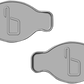 MOBIUS Pad Replacement Kit - Black - Large 2040204