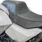 SLYFOX Drifter Tour Seat - Vinyl w/ Slipstop - Gray Logo - FL '23-'24 4685B-Slyfox