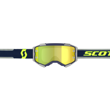 Fury Goggle Blue/Grey Yellow Chrome Works Lens
