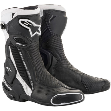 ALPINESTARS SMX+ Vented Boots - Black/White - US 11.5 / EU 46 2221119-12-46