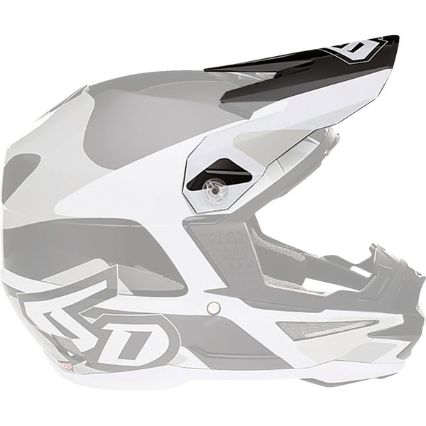 6D Helmets ATR-1 Visor - White 72-3729