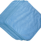 HARDLINE Microfiber Towels - Blue - 12-Pack M16260B