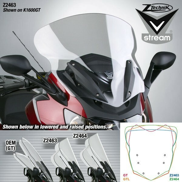 ZTechnik VStream Windscreen Touring Clear BMW