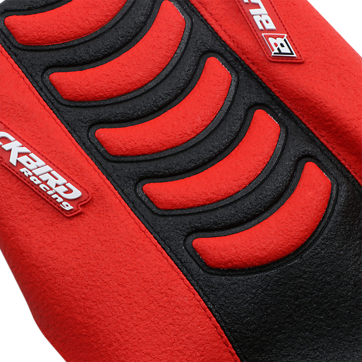 Blackbird Racing Double Grip 3 Seat Cover - Black/Red - CRF 1148HUS | Seat Covers