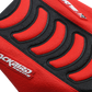 Blackbird Racing Double Grip 3 Seat Cover - Black/Red - CRF 1147HUS | Seat Covers