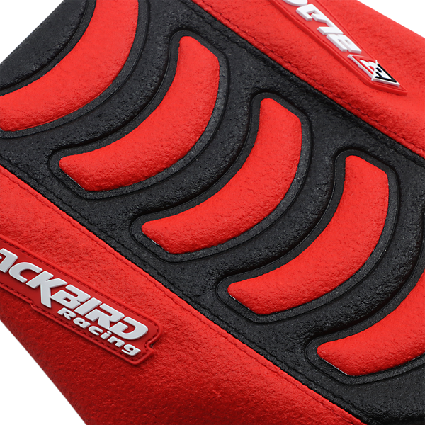 Blackbird Racing Double Grip 3 Seat Cover - Black/Red - CRF 1147HUS
